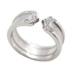 Cartier - Ring - C2 Ring - 18 karaat Witgoud -, Nieuw