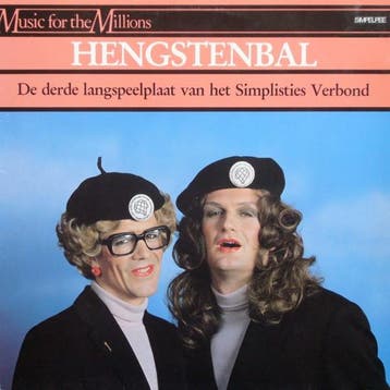 LP gebruikt - Het Simplisties Verbond - Hengstenbal (De D..., Verzenden, Zo goed als nieuw, Overige formaten