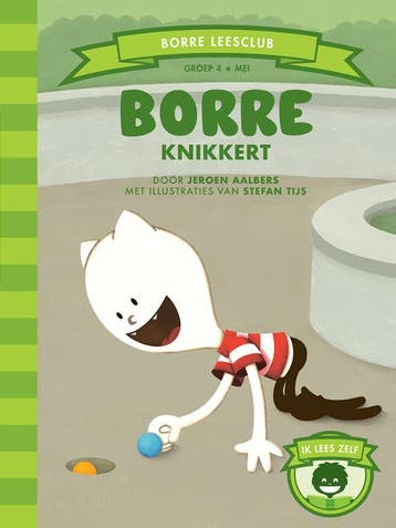 Borre knikkert / De Gestreepte Boekjes - Jeroen Aalbers, Verzenden, Zo goed als nieuw, Jeroen Aalbers