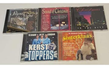Verzameling van 5 Diverse Kerst & Sinterklaas CD's, Verzenden, Nieuw in verpakking