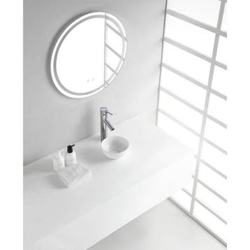 Wiesbaden Consilio Waskom Rond - 20x9cm - Keramiek - Mat Wit, Doe-het-zelf en Verbouw, Sanitair, Ophalen of Verzenden, Nieuw