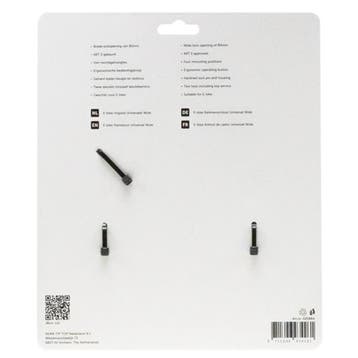 Simson Zwart ringslot Wide 80 mm ART2 met sleutel en plug..., Ophalen of Verzenden, Nieuw