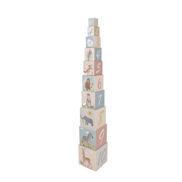 Atan stapelblokken kleurrijk speelg van €11,95 voor €5,97, Ophalen of Verzenden, Nieuw