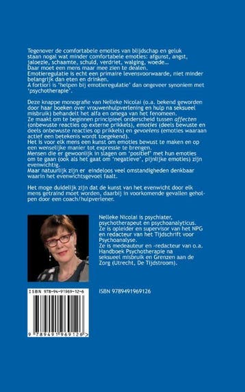 Emotieregulatie als basis van het menselijk bestaan, Verzenden, Zo goed als nieuw, Nelleke Nicolai