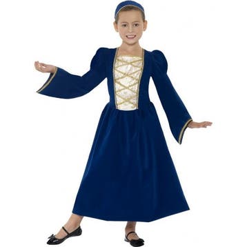 Voordelig middeleeuws prinses jurkje - Middeleeuwse kleding, Ophalen of Verzenden, Nieuw