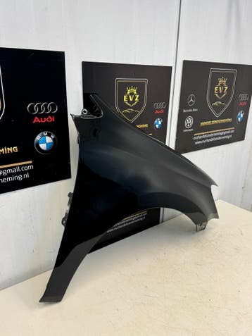 VW Polo V 6R bj.2010 spatbord/voorscherm rechts zwart LO41, Auto-onderdelen, Carrosserie en Plaatwerk, Gebruikt, Voor, Volkswagen