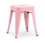 Stapelkruk Hamburg metalen kruk Roze (Poef, Stoelen), Verzenden, Nieuw