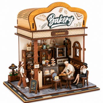 PlayfulMario Bakkerij - Bakery met verlichting 179 onderd..., Verzenden, Nieuw