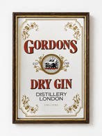 Wandspiegel - Glas, Metaal - Spiegel Gorden Dry Gin