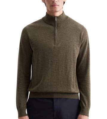 2dekans | Seidensticker Quarter Zip Strickpullover Heren -, Ophalen of Verzenden, Zo goed als nieuw, Overige maten, Seidensticker