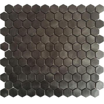 Mozaiek Tegels Dune Reflections Hexagon 29x30.5 cm Gunmetal, Overige materialen, Overige typen, Nieuw, Ophalen of Verzenden
