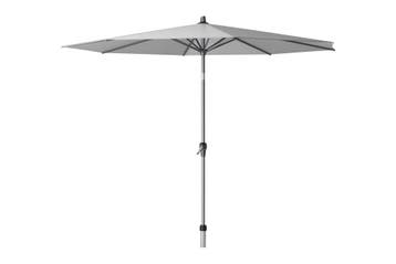 Platinum Riva parasol 3 m. Light grey, Tuin en Terras, Parasols, Verzenden, Nieuw, Stokparasol, Kantelbaar