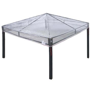 PVC Paviljoen Dak 3x3m | Tweedekansje | OP=OP, Ophalen of Verzenden, Zo goed als nieuw