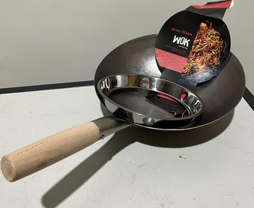 Wokpan staal Flavemotion, Ophalen of Verzenden, Nieuw