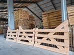 Landhek Weidehek Poort Eiken lariks douglas hardhout hekwerk, Ophalen, Nieuw, Hout, Draaipoort