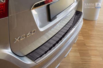 Zwart rvs bumperbescherming Volvo Xc60 2013-2017, Ophalen of Verzenden, Nieuw