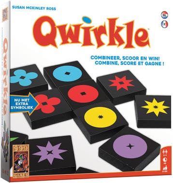 Qwirkle - Bordspel | 999 Games - Gezelschapsspellen, Hobby en Vrije tijd, Verzenden, Nieuw