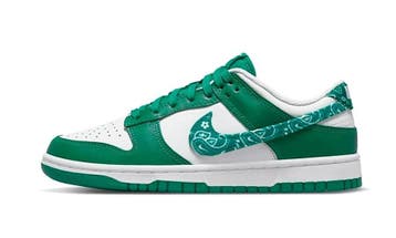 Nike Dunk Low Essential Paisley Pack Green (W), Nieuw