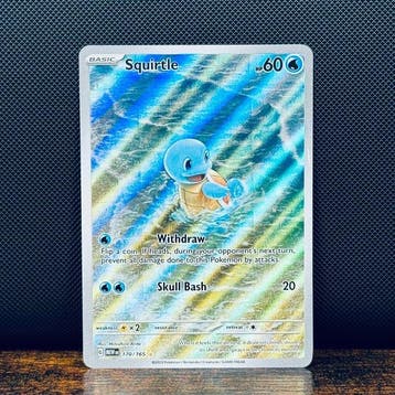 Pokémon Card - Squirtle 170 - Pokemon, Nieuw