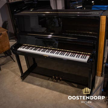 Petrof 131 PE Messing piano, Zo goed als nieuw, Zwart