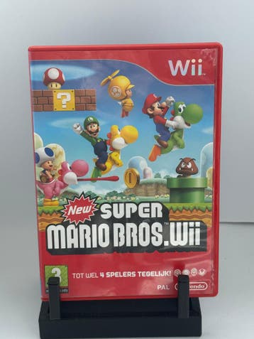 New Super Mario Bros - Wii, Spelcomputers en Games, Verzenden, Gebruikt