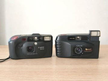 Canon, Fuji Vintage Analog Camera Duo – Fujifilm DL-15 &, Nieuw