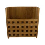 Teak Blokrooster rek 26,5x11x28cm, Ophalen of Verzenden, Nieuw