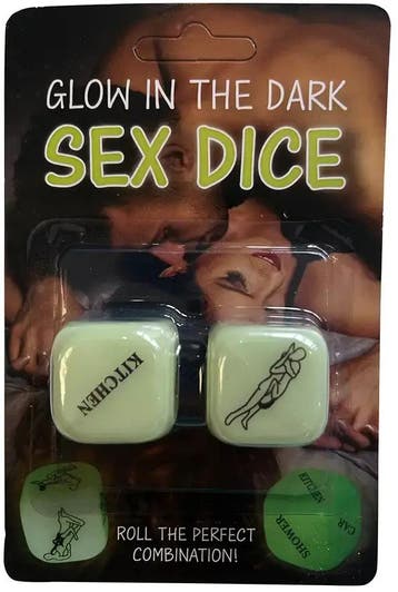 Love Dice - Kamasutra Glow in the Dark Set (Engelse versie), Verzenden, Nieuw
