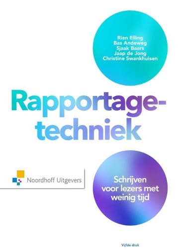 Rapportagetechniek 9789001841744, Verzenden, Zo goed als nieuw
