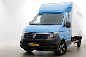 Volkswagen Crafter 35 2.0 TDI E6 Bakwagen met achterdeuren 2, Gebruikt, Euro 6, Dealer onderhouden, Lease