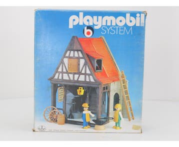 Playmobil 3442 Middeleeuwen smidshuis #9561, Ophalen of Verzenden, Gebruikt