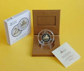 Vaticaan. 2 Euro 2025 Michelangelo Proof (Zonder