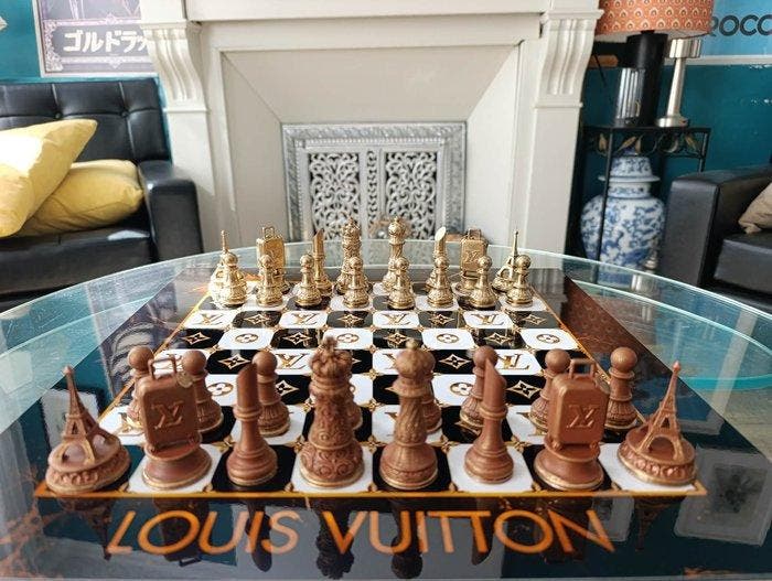 Dominique Kleiner - Échiquier d’Art “Luxury Paris Edition” –, Antiek en Kunst, Kunst | Designobjecten