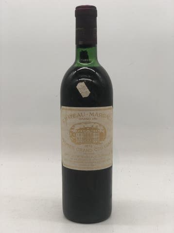 1 x 75cl Chateau Margaux AOC Margaux 1972 (Bordeaux, rood), Verzamelen, Wijnen, Ophalen of Verzenden, Nieuw, Frankrijk, Rode wijn