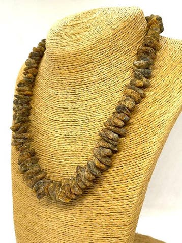 Authentiek holistisch cadeau - Rauw gefossiliseerd Baltisch