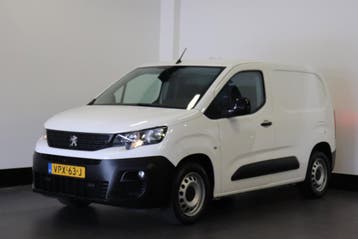 Peugeot Partner 1.5 BlueHDi 130PK Automaat EURO 6, Automaat, Stof, Gebruikt, Wit