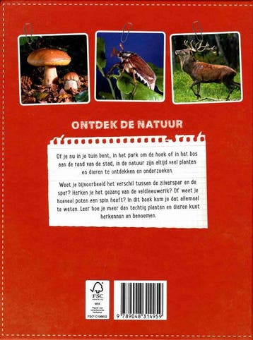 Ontdek de natuur 9789048314959, Verzenden, Zo goed als nieuw