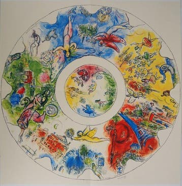 Marc Chagall (1887-1985) - LOpéra Garnier, Antiek en Kunst