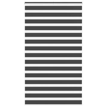 vidaXL Zebra rolgordijn 125x200 cm stofbreedte 120,9 cm, Huis en Inrichting, Stoffering | Gordijnen en Lamellen, Verzenden, Nieuw