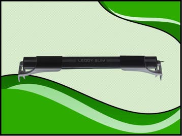 Leddy slim duo 16watt zwart - vol spectrum aquarium LED lamp, Verzenden, Nieuw, Verlichting of Verwarming
