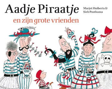 Aadje Piraatje en zijn grote vrienden / Aadje Piraatje, Verzenden, Zo goed als nieuw, Marjet Huiberts