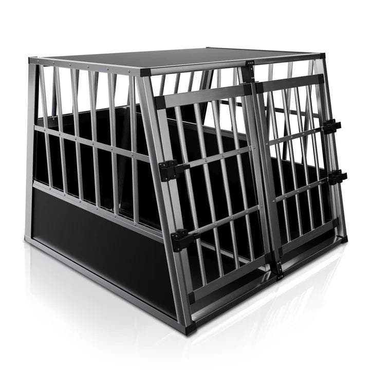 Aluminium Hondentransportbox - XL, Dieren en Toebehoren, Transportboxen, Nieuw, Verzenden