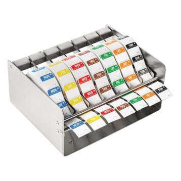 Kleurcode stickers en dispenser, Ophalen of Verzenden