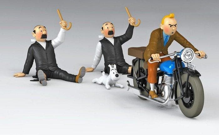 Moulinsart/ Herge - Tintin - 1 - La moto deTintin, Boeken, Strips | Comics