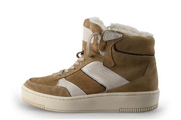 Juul&belle Hoge sneakers in maat 39 Beige, Verzenden, Beige, Gedragen, Sneakers of Gympen