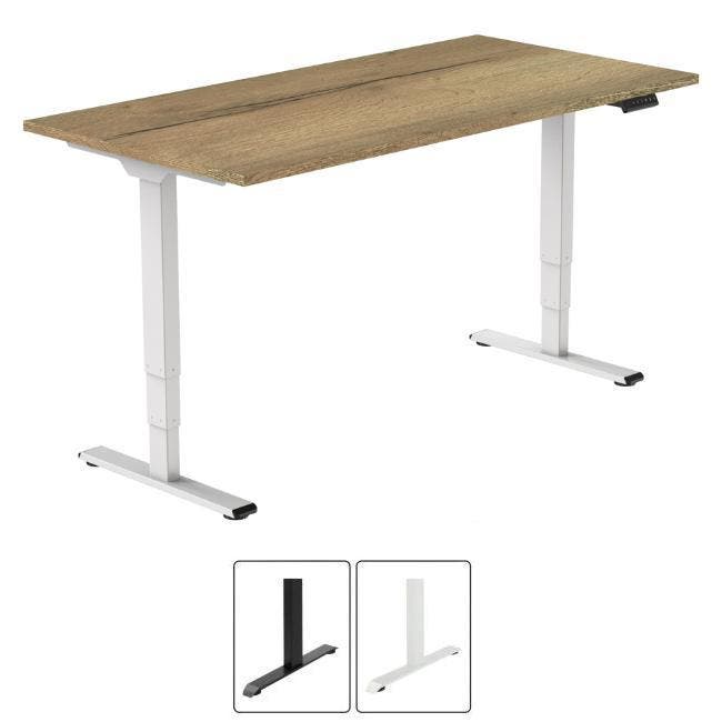 NIEUW instelbaar zit-sta bureau ECONOMY - diverse maten, Huis en Inrichting, Bureaus, Nieuw, Ophalen of Verzenden