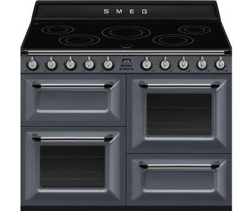 €2999 Smeg TR4110IGR2 inductie fornuis met 5 zones, grijs, Ophalen of Verzenden, Nieuw