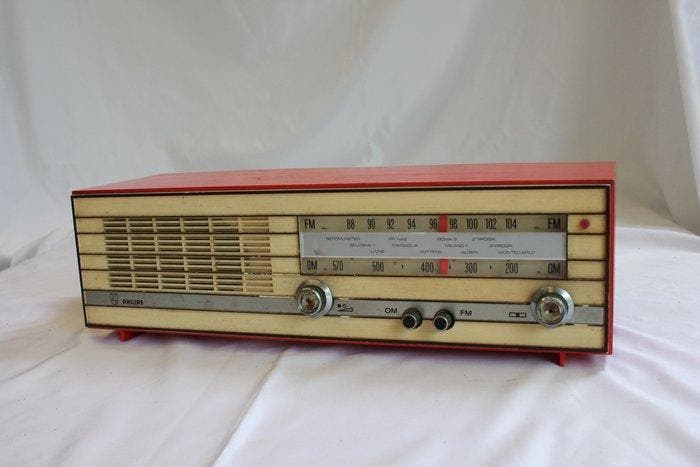 Philips - Type 19 RB 293/00 Transistorradio, Audio, Tv en Foto, Radio's
