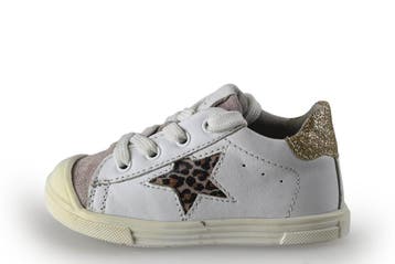 Jopper Sneakers Jongens in maat 20 Wit, Verzenden, Schoenen, Zo goed als nieuw, Jongen of Meisje