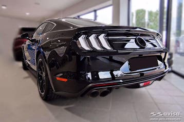 Rvs bumperbescherming Ford Mustang (coupe) 2015-2017 | 2017+, Auto-onderdelen, Ophalen of Verzenden, Nieuw